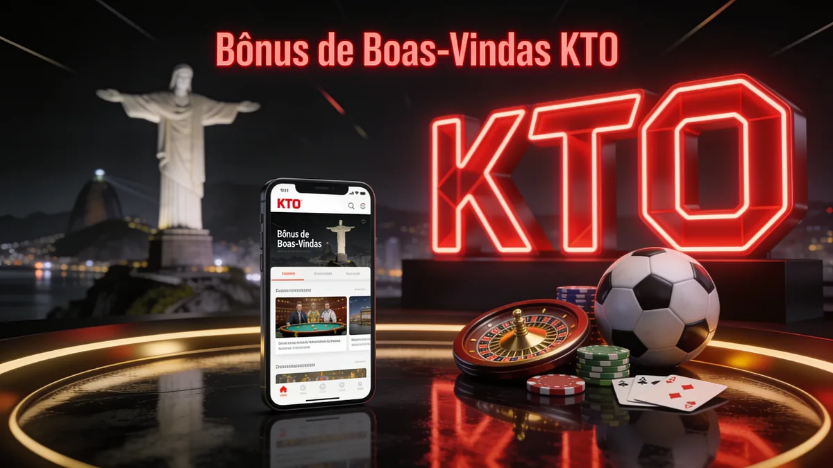 Bônus de Boas-Vindas KTO para jogadores no Brasil